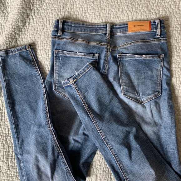 Stradivarius high waist jeans size 8 - Picture 2 of 6